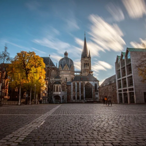 Aachener-Katschhof-Nordrhein-Westfalen-Deutschland